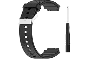 Qoosea Silikon-Uhrenarmband kompatibel mit Xplora X5 / Xplora X5 Play, Weiche Leichte Ersatz-Uhrenarmbänder Sportbänder Armband Wasserdicht für Xplora X5 Play /X5, Mädchen Jungen Geschenk