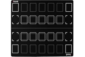 Die Gaming Mat Company Kompatible Yu-Gi-Oh! Standard 2-Spieler Spielmatte für Karten – 59,69 cm x 66,3 cm x 0,2 cm Große TCG Spielmatte für Kartenspiele, Spieltischmatte für Yu-Gi-Oh!