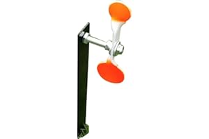 GALICA cibles tournantes-Cible tournante-Piquet-tir- cibles- Carabine à Plomb,Pistolet, Petit calibres 2 diamètres-réarmement Automatique grâce à la Rotation-Cible Mobile- Plinking