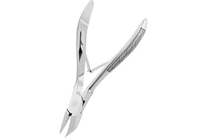 Beugo Precisions nagelbandstång, nagelbandssax nagelbandsskärare, precision fotnagel klippare metall nageltång för starka fotnaglar
