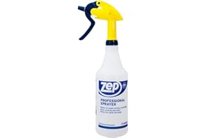 Zep - Botella pulverizadora profesional de 950 ml, pulveriza hasta 9 metros, boquilla ajustable