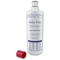 3M CS-52 Cuno Bosch Siemens Neff LG waterfilter, 6,4 cm x 6,4 cm x 21 cm