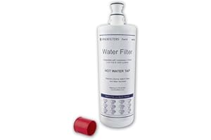 Finerfilters FF-40 Water Filter Cartridge Compatible with InSinkErator F-701R and F-201R Hard Water Filter to fit ISE Instant Boiling Hot Tap Systems Using The Neo Tank with A1 or A3 Head (1 Pack)