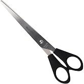 Westcott 7" Scissors | Office Scissors with Black Plastic Handles | Extra Sharp Blades, Stainless Steel | E-31170 00