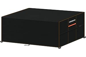 HEIMUNI Abdeckhaube Gartenmöbel 200x80x80cm Wasserdicht Loungesofa Abdeckung Gartenlounge Abdeckung Abdeckplane Gartenmöbel Abdeckplane Gartentisch Schutzhülle für Loungemöbel Sitzgruppe