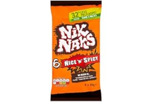 KP Nik Naks Nice 'n' Spicy 6 Pack 120g