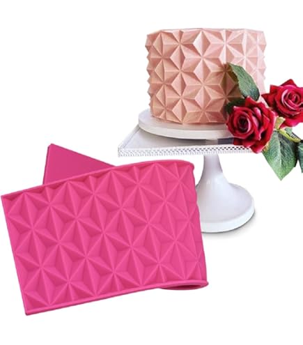 8-in-1 Weave Knitting Silicone Mold Texture Stamp For Cake Decoration, Cupcake Topper, Polymer Clay & Soap Making