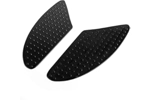 SSYANG 2Pcs Motorrad Tank Pads,Motorrad Kraftstofftank Traktionspads Motorrad Anti Rutsch Aufkleber Motorräder Tank Gummi Schutz Aufkleber,für Honda CBR600RR 2003-2006,Kawasaki ZX636R/ZX6RR 2005-2008