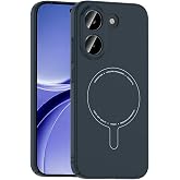 Coverzone Xiaomi Poco X8 Pro ile Uyumlu M-Safe Şarj &Ouml;zellikli Kamera Korumalı Elio Sert PC Kapak Ultra İnce Mat Y&uuml;zey Manyeti