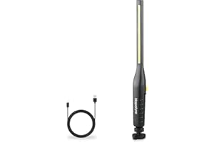 Napatyre Rechargeable LED Inspection Lamp, 700 Lumens 4000mAh LED Rechargeable Work Light, Inspection Light, 360° Rotate Portable Mechanic Torch for Car Repair Home Emergency