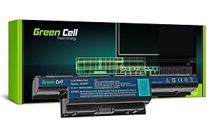 ‎GREEN CELL Green Cell AS10D31 AS10D41 AS10D51 AS10D61 AS10D71 AS10D73 AS10D75 AS10D81 AS10D3E AS10D56 AS10G3E Laptop Akku für Acer, eMachines, Packard Bell