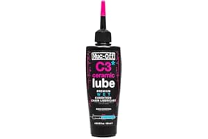 Muc-Off C3 Ceramic Wet Chain Lube Nass Kettenöl Fahrrad, 120 ml - Premium Schmierfett Kettenfett, Kettenspray Fahrrad, Mit UV