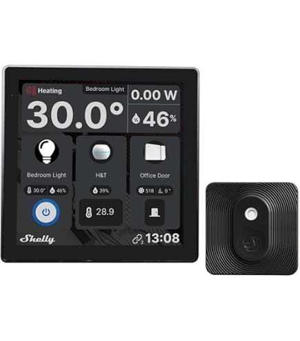 Termostato Intelligente LinkdGo Per Riscaldamento A Pavimento – Wi-Fi, Antigelo, Sensore Umidità, Compatibile Con Alexa E Google, Nessun Hub