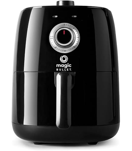Friggitrice Ad Aria Clatronic 2,5 Litri: Cottura Sana Senza Olio, Termostato 80-200°C, Timer 60 Min, Nera