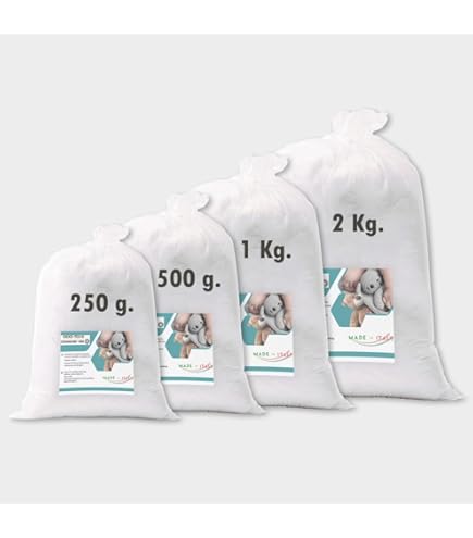 Ovatta Imbottitura Poliestere Tata Home - 2 Kg Bianca, Per Cuscini E Peluches - Foto 9