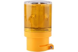 SEMME Solar LED Warning Lampeggiante Luce di controllo senza fili Garden Lamp Lampeggiante Barricade Light Costruzione stradale Segnaletica di sicurezza Flash Traffic Light Flicker