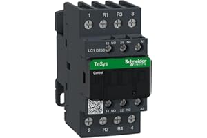 Schneider Electric, TeSys D contactor - 4P(2 NO + 2 NC) - AC-1 - <= 440 V 40 A - 48 V AC coil, LC1D258E7