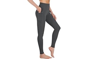 Occffy Leggins Mujer Cintura Alta Mallas Deporte Mujer Fitness Pantalones Deporte Mujer Leggings Deportivos para Running Training Estiramiento Yoga y Pilates P107