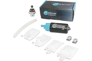 Fuel Pump with Installation Kit and Pressure Regulator fits Yamaha WR250F R X WR25R WR450 / XT250 / YZ250 F FE FX / YZ450 F FB FX 2008-2019, HFP-390-UR | QFS