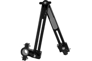 Yusheng Faltbare Schirmhalterung | Fahrradschirmhalterung Faltbarer Lenkerrahmenständer für Fahrrad, Kinderwagen, Kinderwagen | Handfreier Regenschirmhalter für Fahrräder, Kinderwagen, Stühle