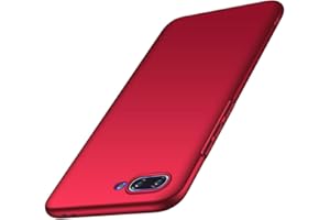 BHUUNO TXLING Coque Huawei Honor 10 PC Finition Matte [Ultra Leger] [Ultra Mince] Anti-Rayures Coque Rigide Etui Housse Full-Cover Case Pour Huawei Honor 10 -Rouge … …