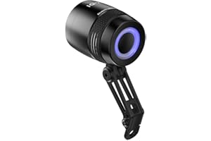 BUSCH+MÜLLER Busch & Müller IQ-X E Faro per Bicicletta Elettrica, Nero