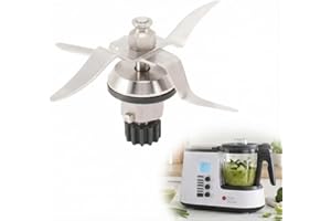 MEXWLOP Mixermesser Monsieur Cuisine Plus Mischmesser 12T Silvercrest SKMK1200A1/B2 Mixerklinge aus Edelstahl