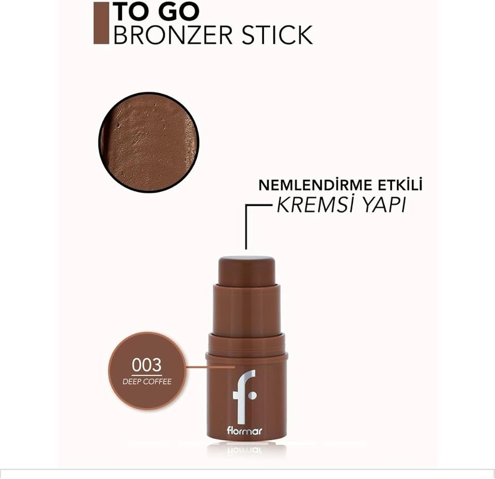 To Go Doğal Bitişli & Nemlendirme Etkili Kremsi Stick Bronzer