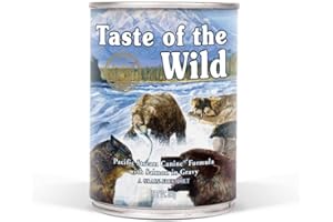 Taste of The Wild Pacific Stream Formula avec Saumon fumé en Sauce 12 x 390 g