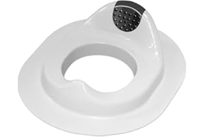 OLMITOS Baby deluxe 496006-77 WC-Sitz de Luxe - weiss/silber