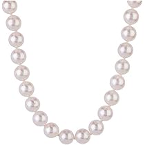 Orecchini Pendenti In Perle D'acqua Dolce 8-9 Mm – Con Gancio Argento 925, In Scatola Regalo