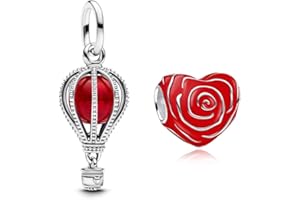 PHCLASY 2025 Graduation Cuore Charms Compatibile con Bracciali e Collane Europei, Stagione di Laurea Per le Donne