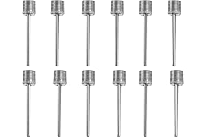 LMYZCBZL Ago per Pompa a Sfera, 12 Pezzi Ago per Pompa ad Aria, Ago per Gonfiare Palloni, Ago per gonfiaggio, per Pallacanestro, Pallavolo, Rugby, Calcio, Palloni Sportivi