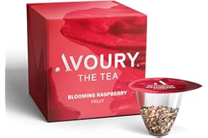 ‎AVOURY AVOURY Fruit Infusion | BLOOMING RASPBERRY | 8 Tee-Kapseln: Himbeer-Tee
