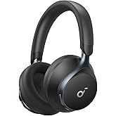 soundcore by Anker, Space One - Adaptive Active Noise Cancelling Headphones, Enhanced Human Voice Reduction, 40H ANC Playtime