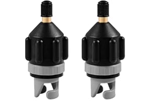 Heytur Adattatore per pompa per barca gonfiabile standard Schrader, pompa ad aria convenzionale, adattatore piastra per raggi