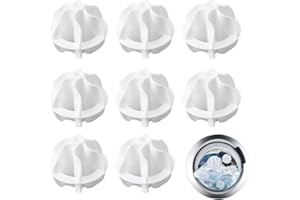 DWFEYOI 8 Stück waschbälle für daunenjacken, Wiederverwendbare trocknerbälle für daunenjacken,Trocknerbälle, Waschbälle für Daunenjacken, Waschball für Waschmaschine,trocknerbälle,waschbälle