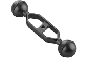 rongweiwang Tauchen Licht Dual-Kugel Armgelenk Aluumlegierung Unterwasser Arm Tauchen Fotografie Kamerazubehör