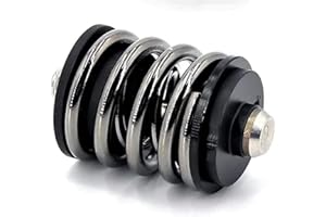 London Craftwork Firm Suspension incl Disc & Titanium Bolt Full Set for BROMPTON Space Grey