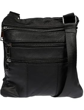Christian Wippermann Herren Damen Leder Unisex Umhängetasche