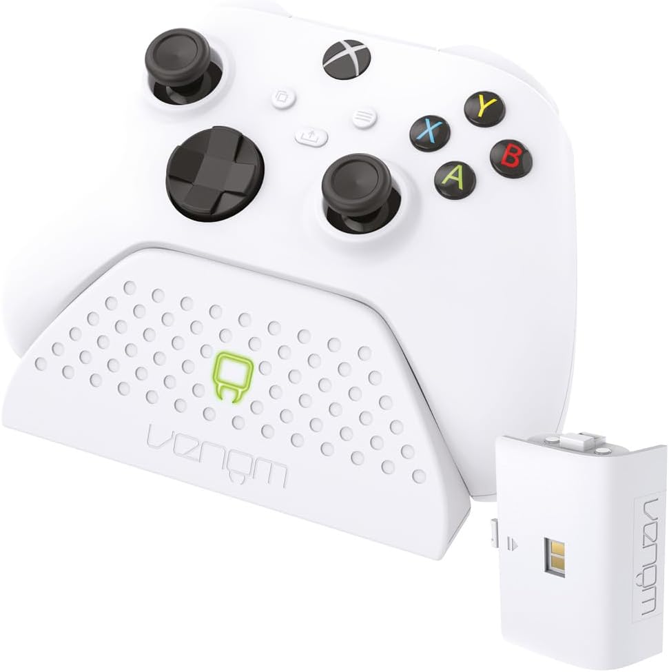Venom Base de Carga con batería Recargable - Blanca (Xbox Series X & S/Xbox One)