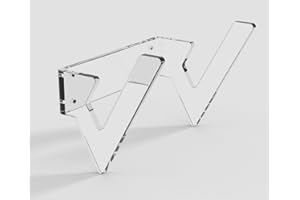 EKNA Board Addicted Soporte de pared para longboard, monopatín, pennyboard, snowboard, wakeboard, kiteboard, Board Addicted Wandhalterung für Longboards, Snowboards, Wakeboards uvm., transparente, universal