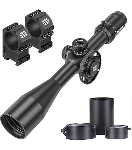 Lunette De Visée SPINA OPTICS 4-16x44 / 6-24x50 SFP - Tube 30mm étanche Avec Réticule Mil-Dot