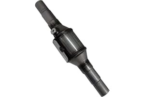 lcyen Catalizador universal EURO 4 Norma, 490 mm, limpiador de tubo de escape, universal, redondo, para todos los motores de gasolina hasta 2000 ccm con tubo de paso de 45/50/54 mm de diámetro