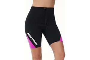 Owntop Pantaloni da Muta per Uomini Donne - Pantaloncini da Muta in Neoprene 2mm, Mantenere Caldo per Surf Snorkeling Nuoto Pantaloni Muta Subacquea