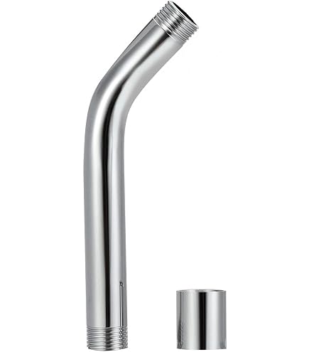 PATIKIL Braccio Di Prolunga Per Doccia In Rame - Confezione Da 2, Filetto G1/2 Maschio/Femmina, Lunghezza 61mm, Raccordo Per Soffione