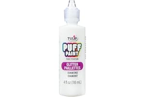 Tulip 3D Fabric Paint 4oz Glitter (Diamond)