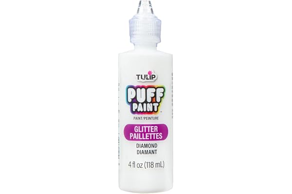 Tulip Tissu 3D Peinture 113,4 Gram Paillettes (Diamant)