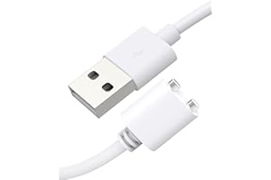Bicmice Cable de carga magnético USB CC de 2.6 pies (7 mm)