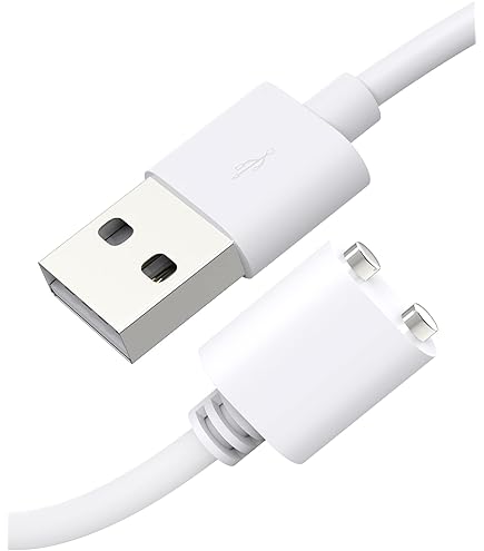 Knocery Cable De Recharge 2,5mm, 2 Pièces USB DC 80cm Câble